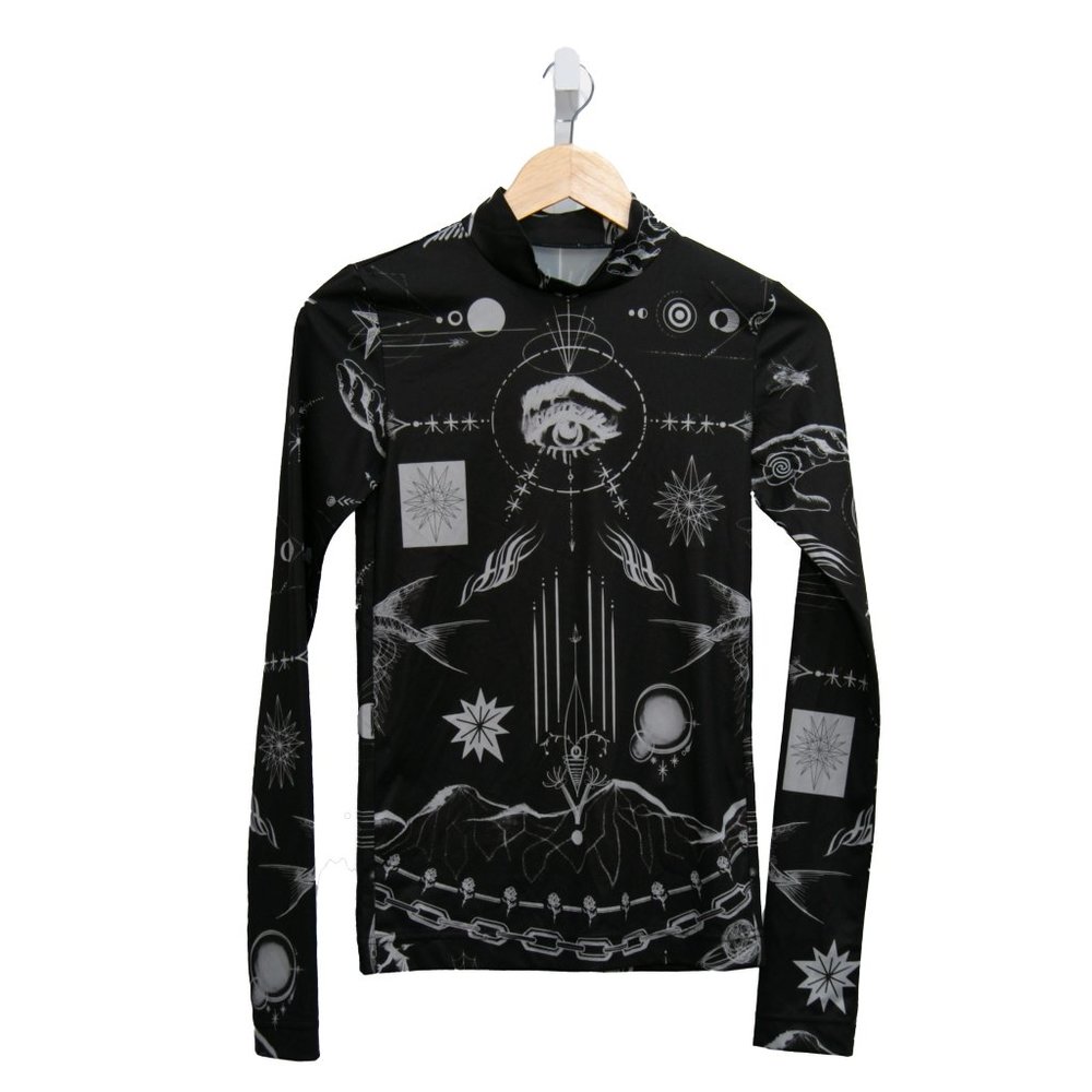 Doja cat’s sacai x Jean Paul Gaultier Long Sleeve Shirt